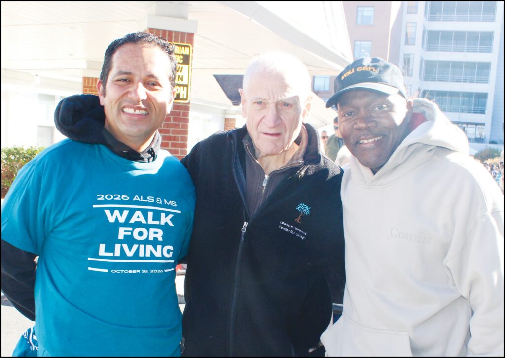 City Manager Fidel Maltez, Legacy Care Chief Philanthropy Officer and Founding Executive Barry Berman, and City Councilor Calvin T. Brown.